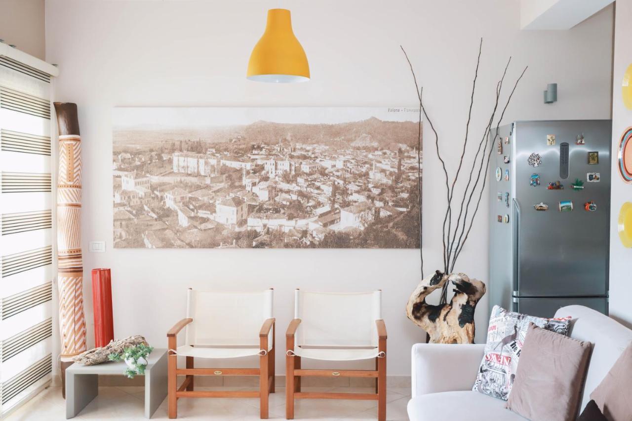 Vlorë Large Apartment Near The Seaside Boulevard Lungomare מראה חיצוני תמונה